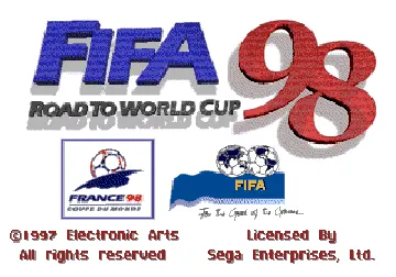 FIFA 98 - Road to World Cup (Europe) (En,Fr,Es,It,Sv) screen shot title